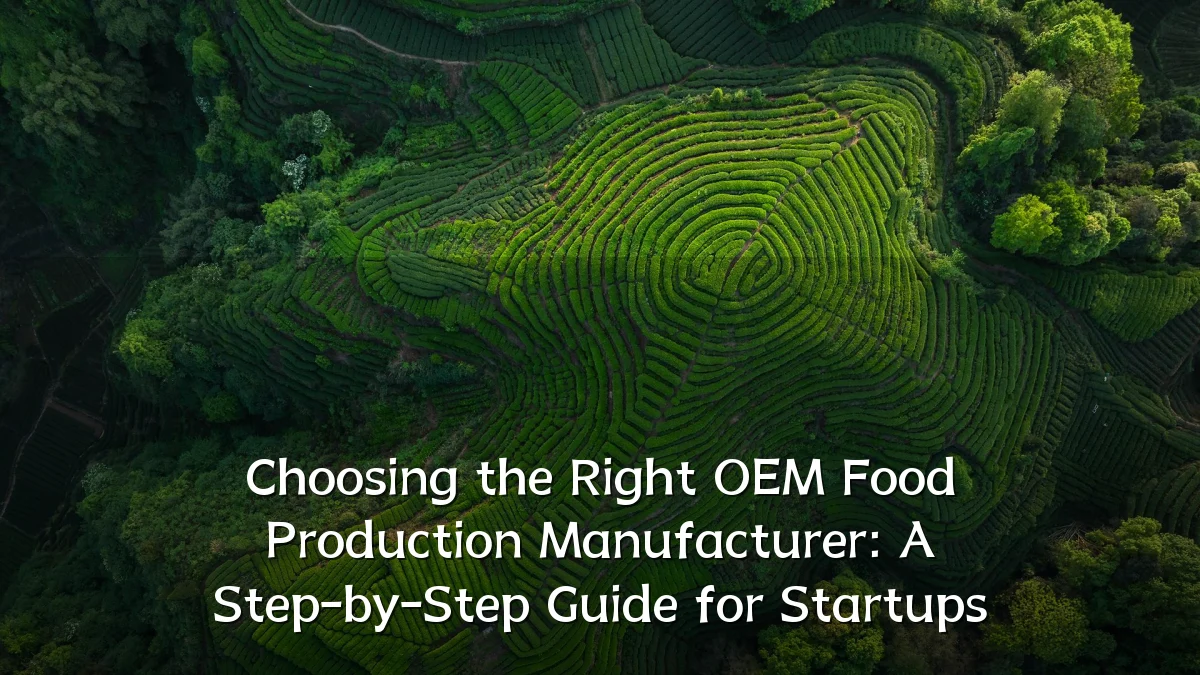 Choosing the Right OEM Food Production Manufacturer: A Step-by-Step Guide for Startups