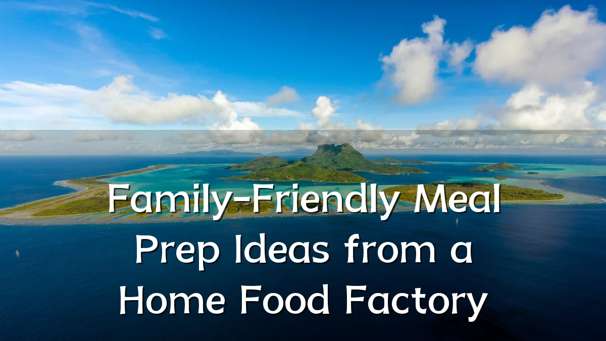 Family-Friendly Meal Prep Ideas from a Home Food Factory
