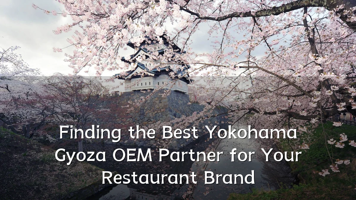 Finding the Best Yokohama Gyoza OEM Partner for Your Restaurant Brand