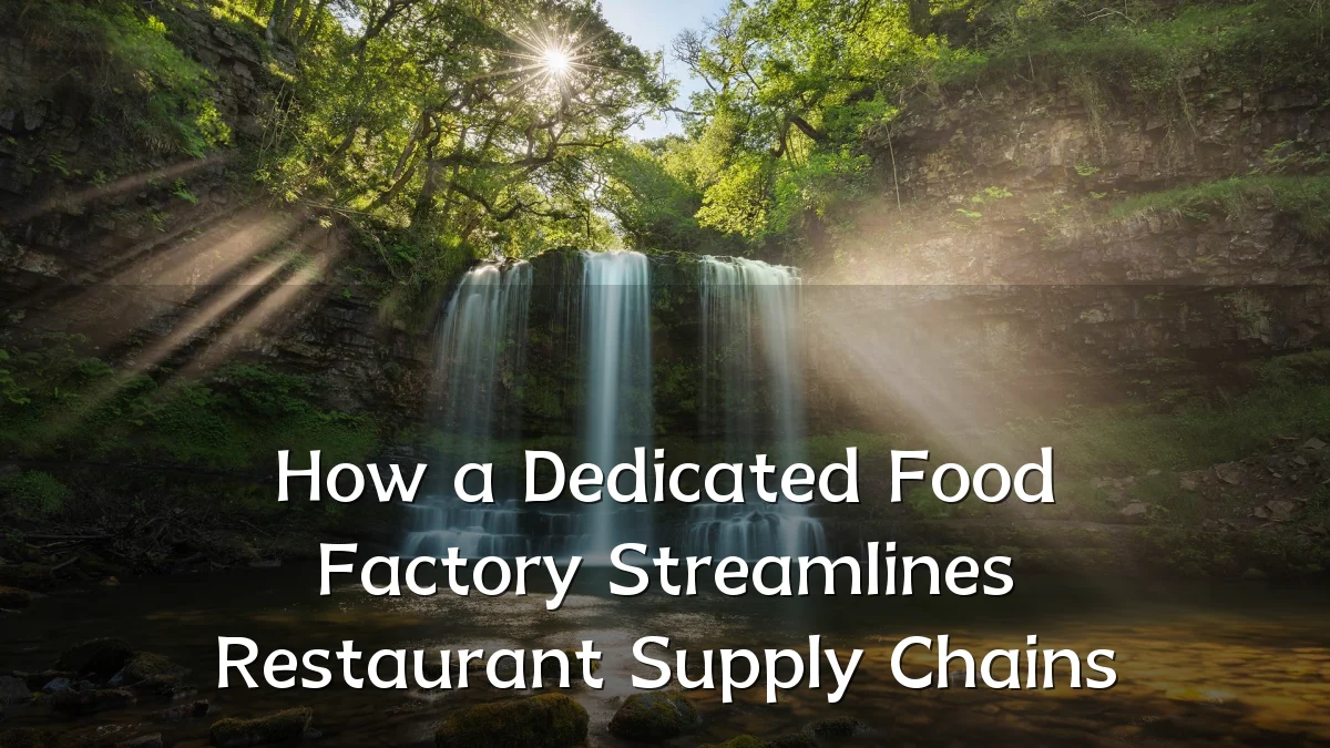 How a Dedicated Food Factory Streamlines Restaurant Supply Chains