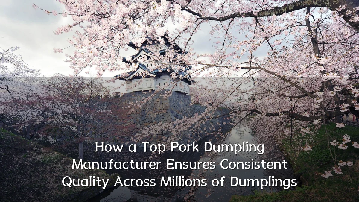 How a Top Pork Dumpling Manufacturer Ensures Consistent Quality Across Millions of Dumplings
