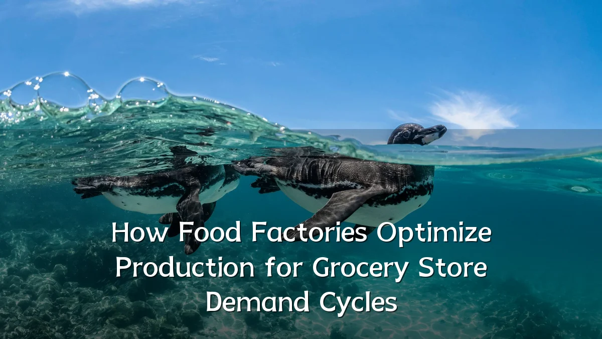 How Food Factories Optimize Production for Grocery Store Demand Cycles