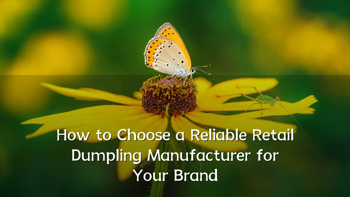 How to Choose a Reliable Retail Dumpling Manufacturer for Your Brand