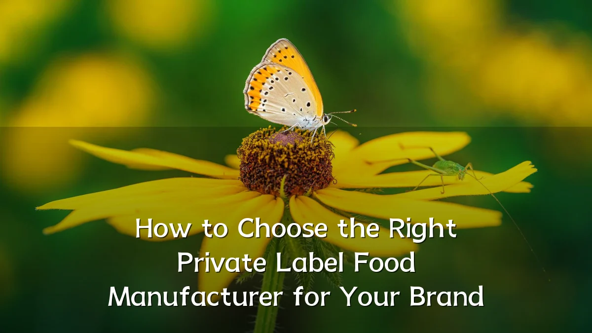 How to Choose the Right Private Label Food Manufacturer for Your Brand