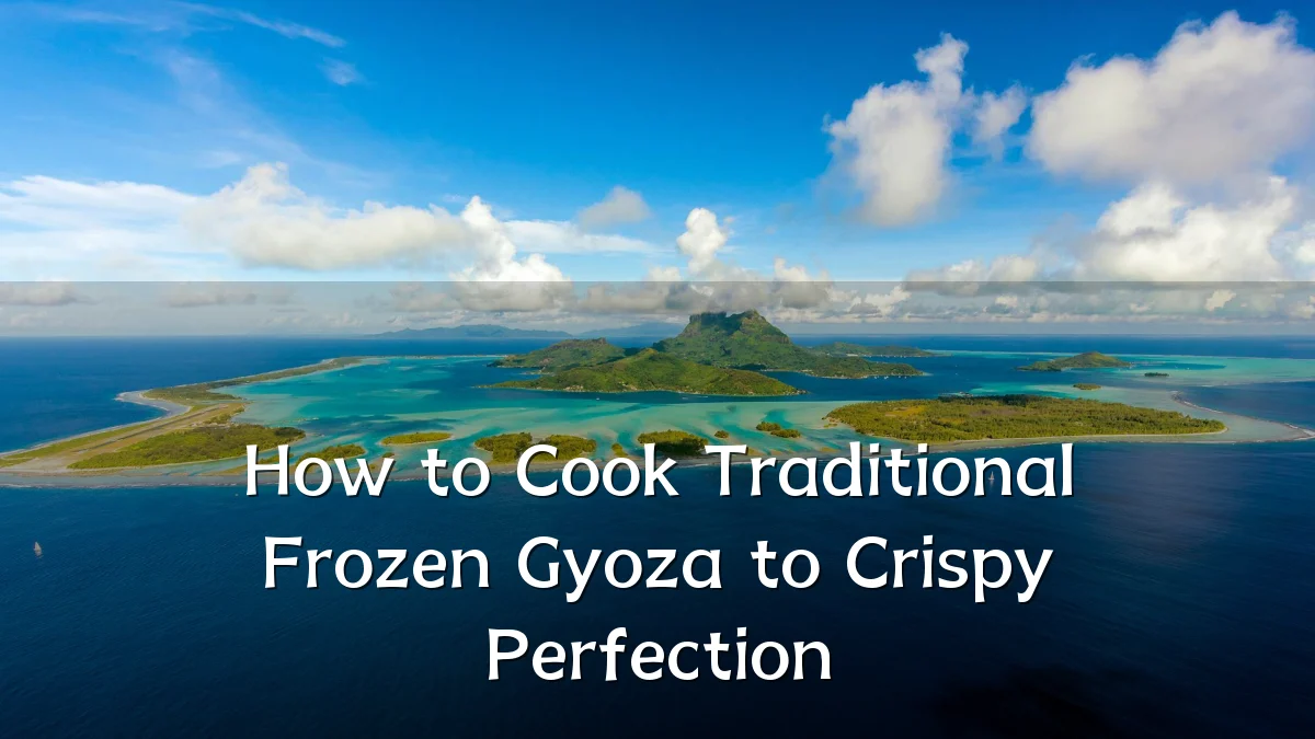 How to Cook Traditional Frozen Gyoza to Crispy Perfection