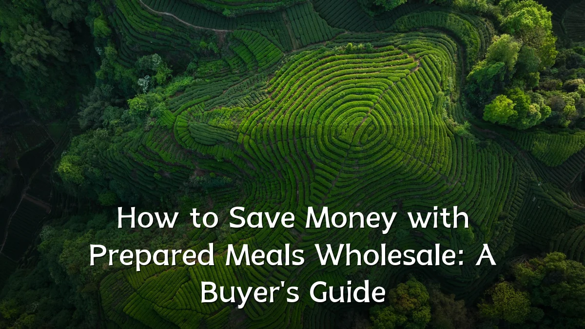 How to Save Money with Prepared Meals Wholesale: A Buyer's Guide