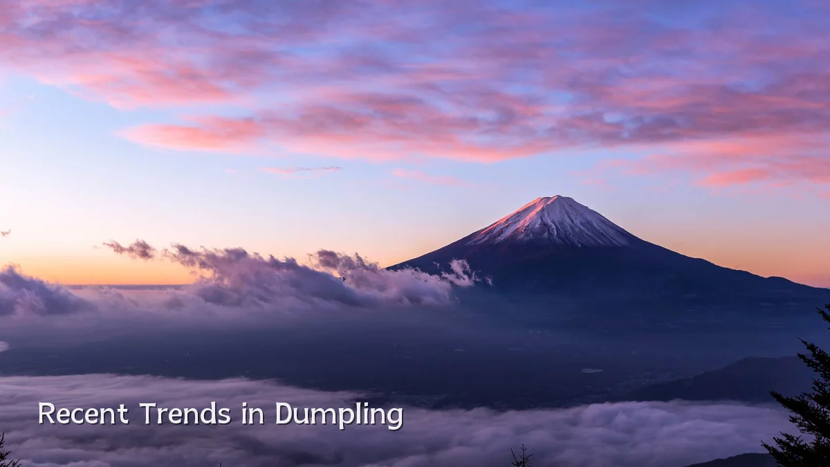 Recent Trends in Dumpling