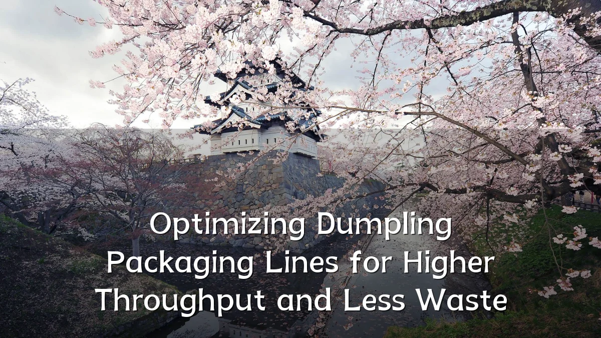 Optimizing Dumpling Packaging Lines for Higher Throughput and Less Waste