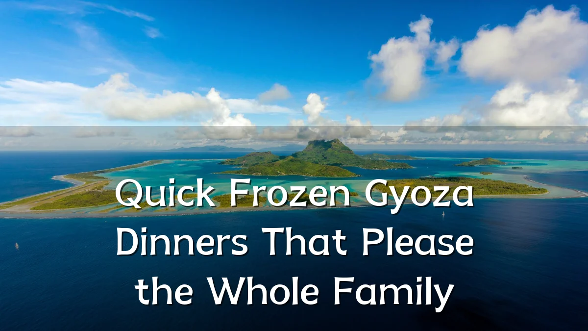 Quick Frozen Gyoza Dinners That Please the Whole Family
