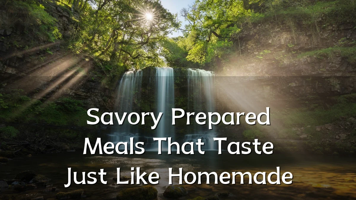 Savory Prepared Meals That Taste Just Like Homemade