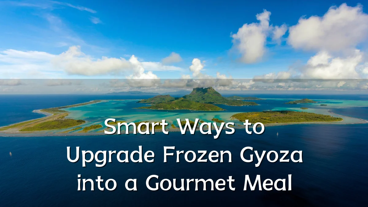 Smart Ways to Upgrade Frozen Gyoza into a Gourmet Meal