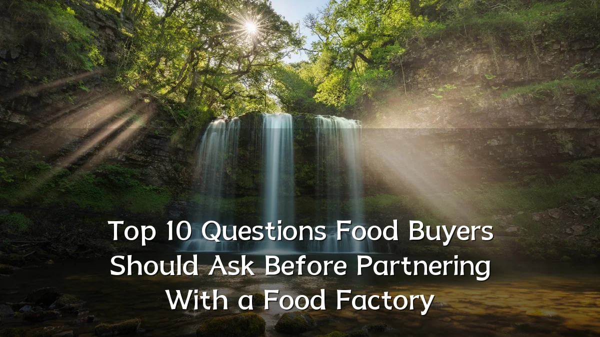 Top 10 Questions Food Buyers Should Ask Before Partnering With a Food Factory