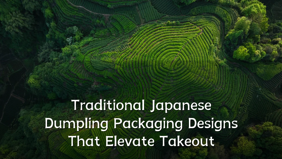 Traditional Japanese Dumpling Packaging Designs That Elevate Takeout