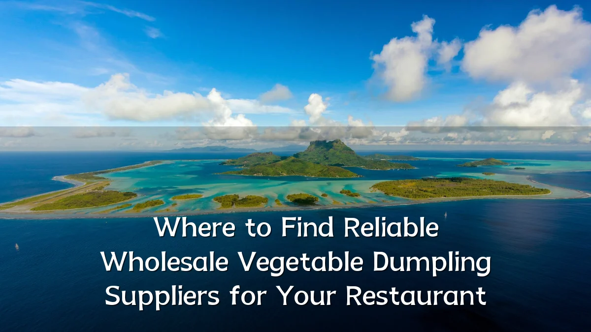Where to Find Reliable Wholesale Vegetable Dumpling Suppliers for Your Restaurant