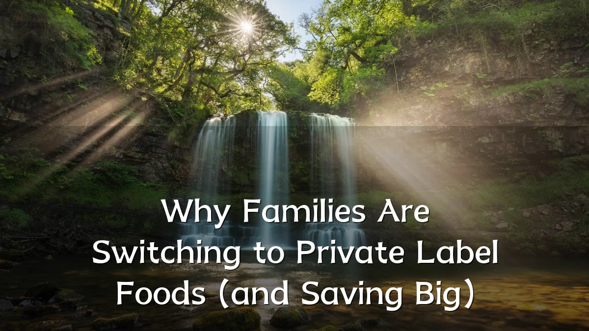 Why Families Are Switching to Private Label Foods (and Saving Big)